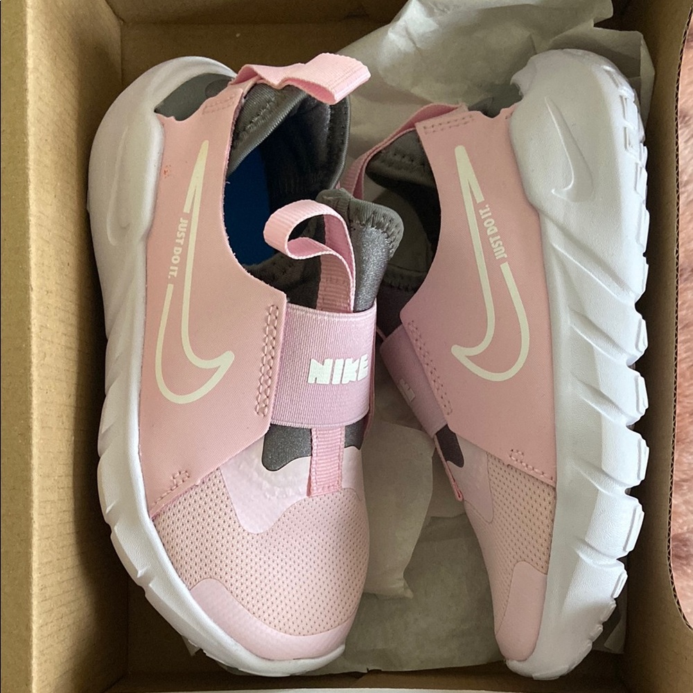Nike Kids Pink Slip-On Shoes